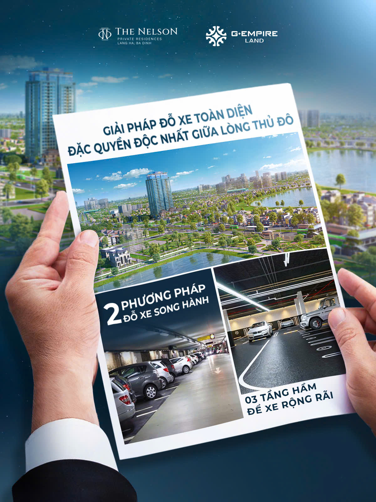 The Nelson 29 Láng Hạ - giải pháp bãi đỗ xe thông minh